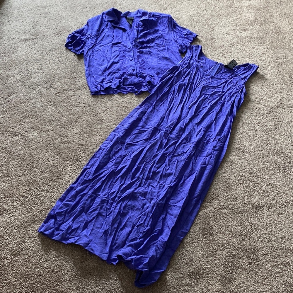 K Studio Collection Two Piece Dress Set SIZE 14